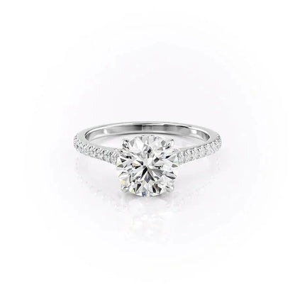 1Pc Luxury 925 Sterling Silver 2ct Moissanite Ring,Ladies' Fashion Boutique Ring Gift